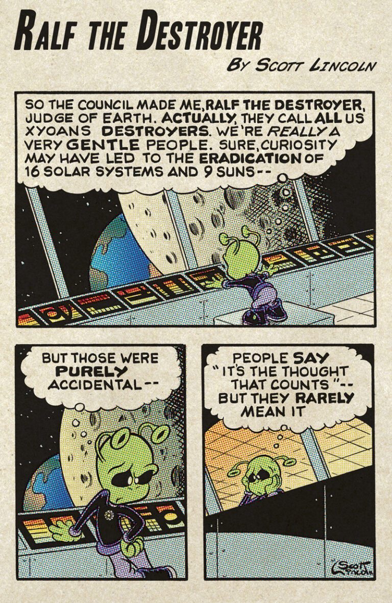 Ralf the Destroyer – It's not easy being mean…