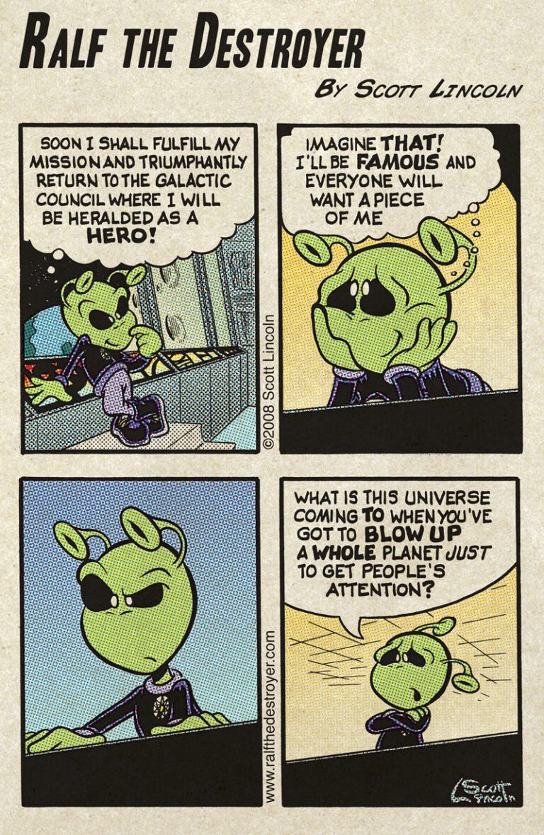 Ralf the Destroyer – It's not easy being mean…