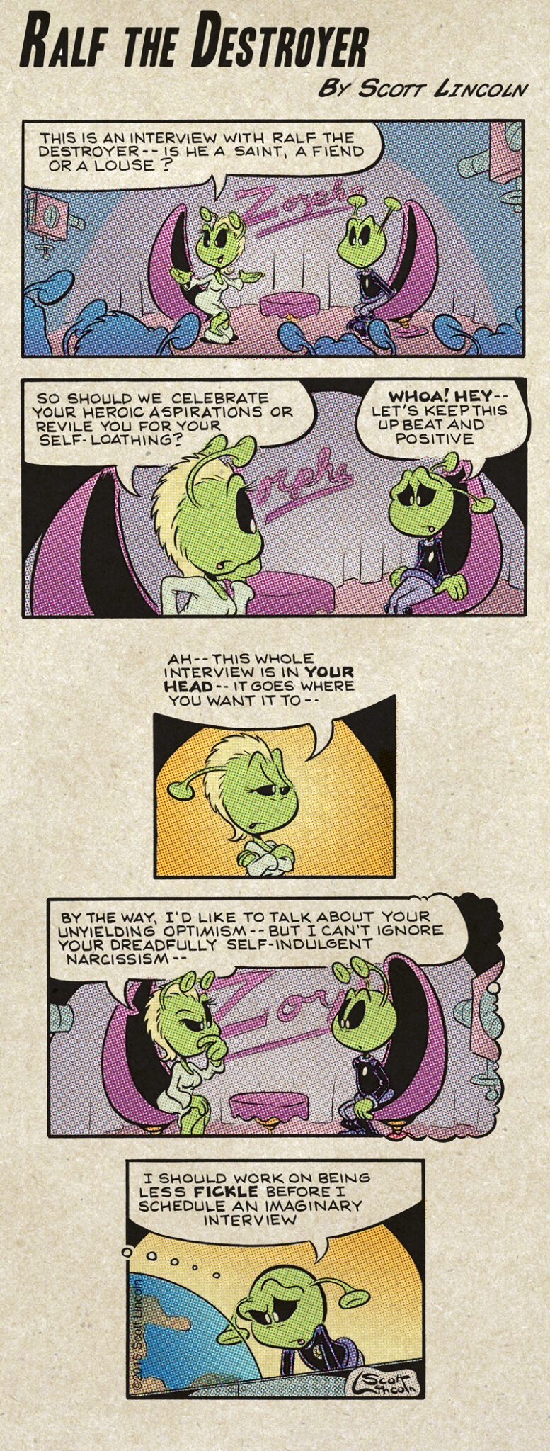 Ralf the Destroyer – It's not easy being mean…