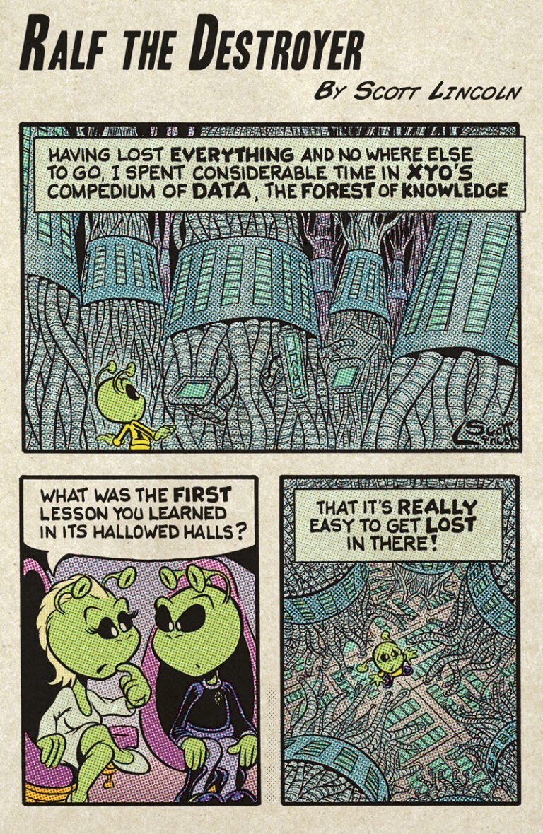 Ralf the Destroyer – It's not easy being mean…
